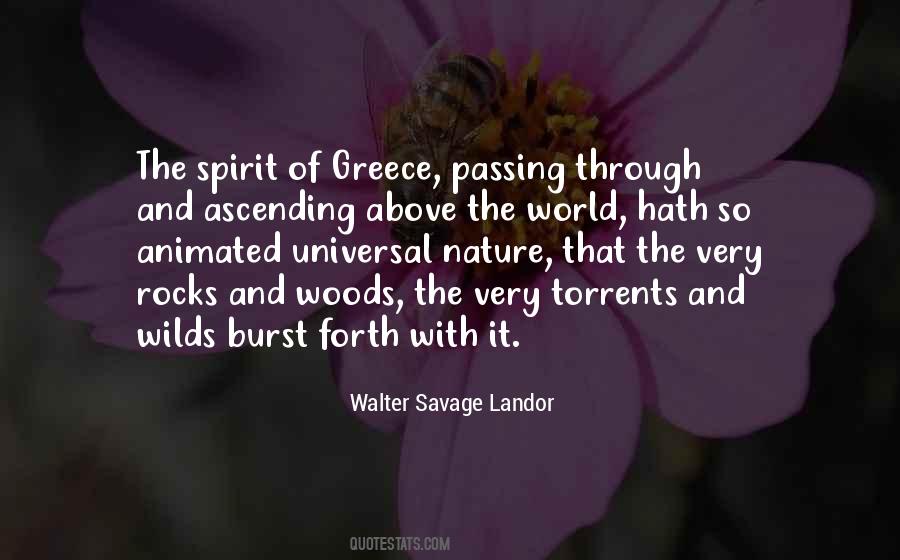 Quotes About The Spirit Of Nature #253643