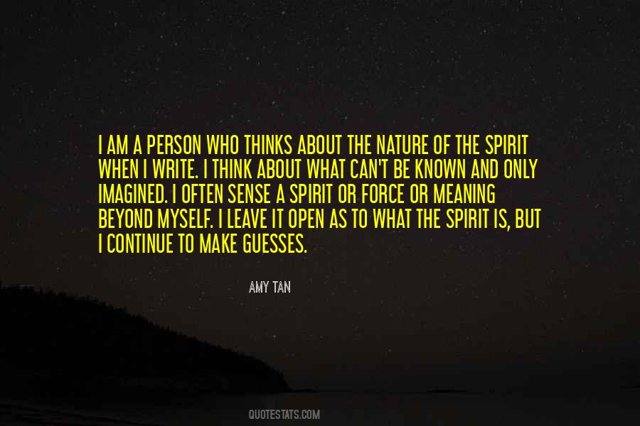 Quotes About The Spirit Of Nature #913658