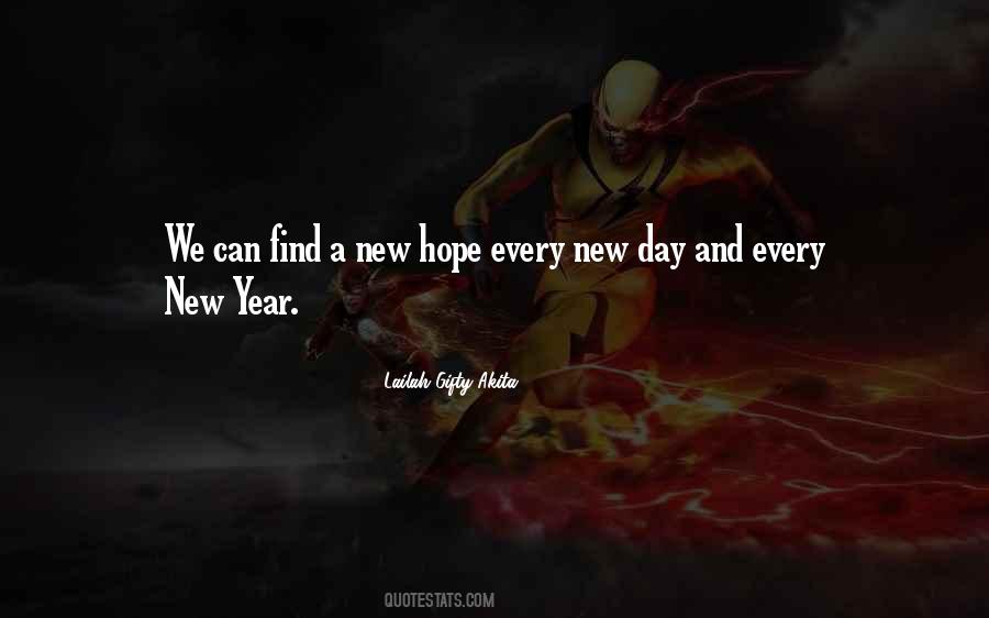 Quotes About New Day New Hope #218733