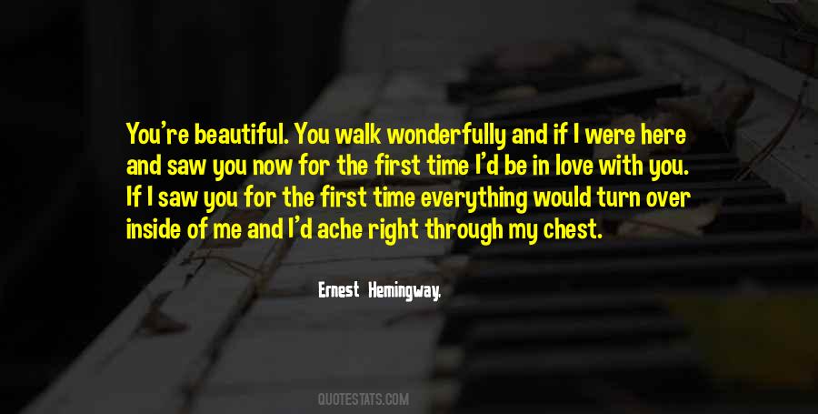 My First Walk Quotes #559019