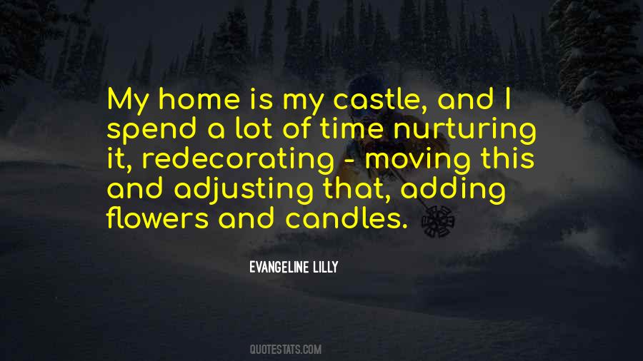 Quotes About Candles And Flowers #1044594