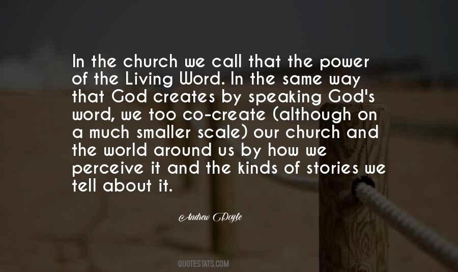 Quotes About Living The Word Of God #1308193