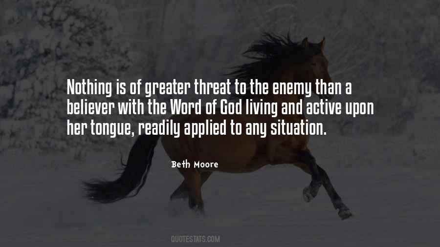 Quotes About Living The Word Of God #1663595