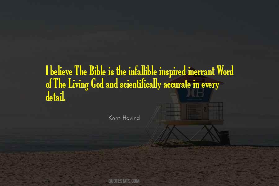 Quotes About Living The Word Of God #1677716