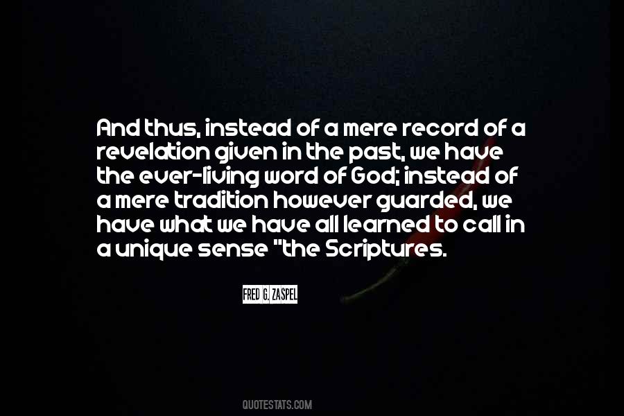 Quotes About Living The Word Of God #177967