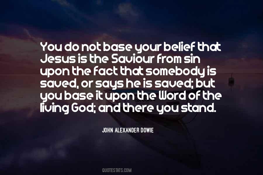 Quotes About Living The Word Of God #38379