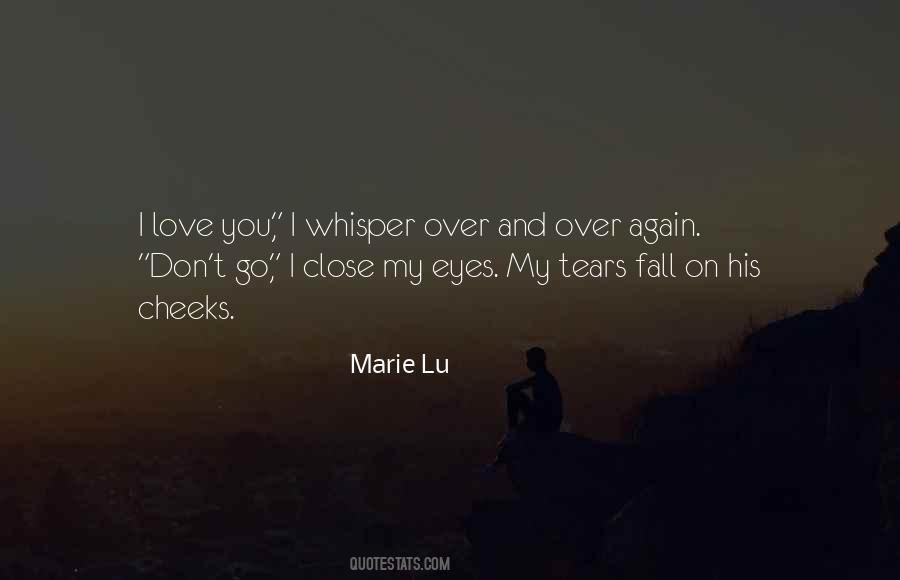 Quotes About Tears And Love #190584