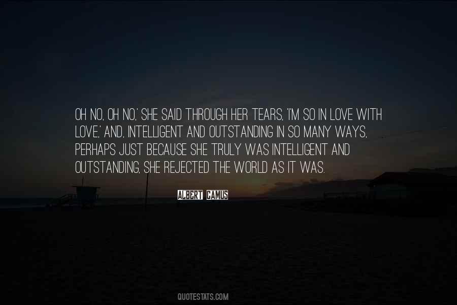 Quotes About Tears And Love #21384