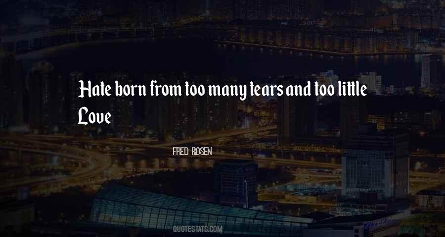 Quotes About Tears And Love #373284