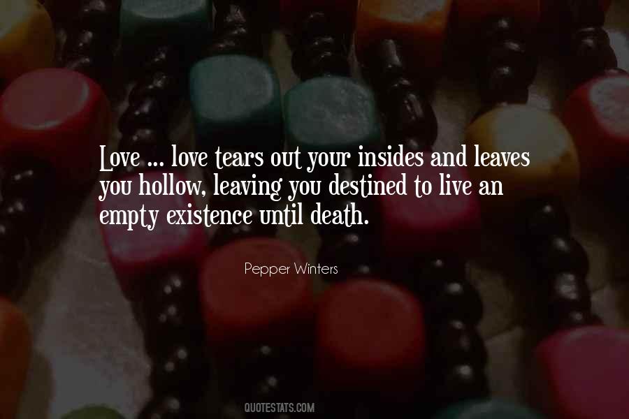 Quotes About Tears And Love #499826