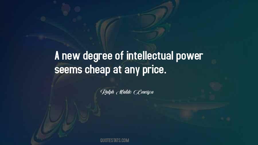 Price Of Power Quotes #1055239