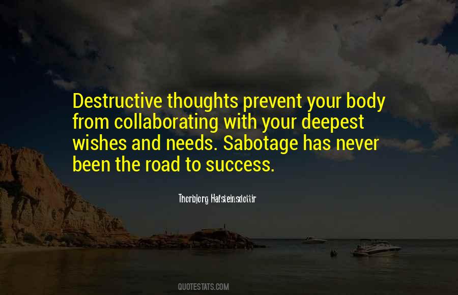 Quotes About Sabotage #80461