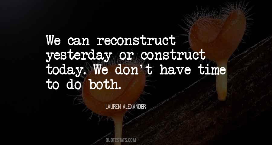 Time Construct Quotes #39743