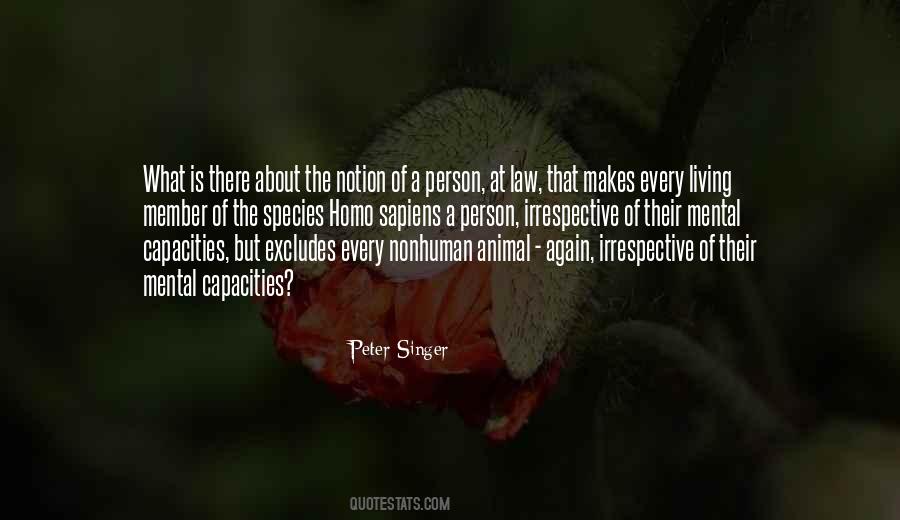 Nonhuman Animal Quotes #389575
