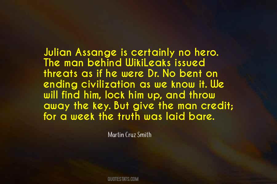 Quotes About Wikileaks #1804849