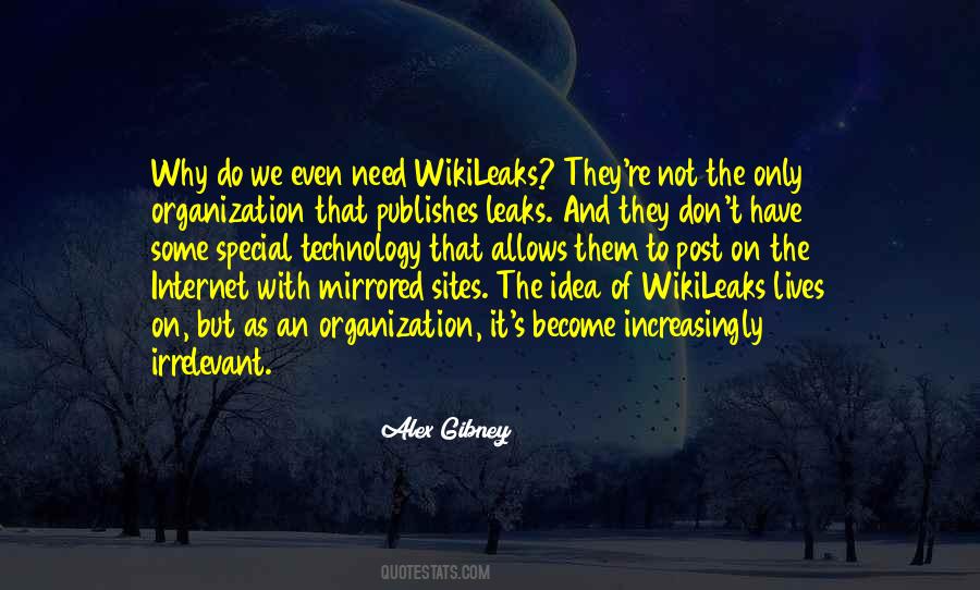 Quotes About Wikileaks #311183
