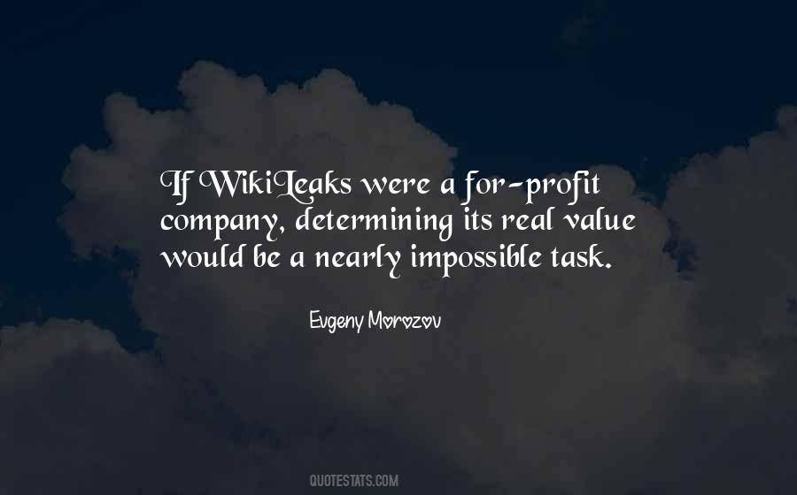 Quotes About Wikileaks #69182