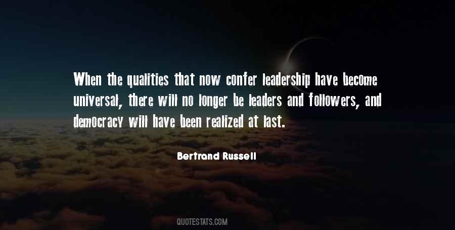 Quotes About Followers And Leaders #743857