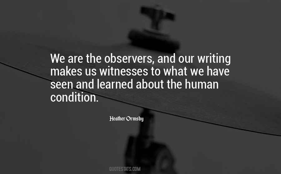 Quotes About Observers #881598