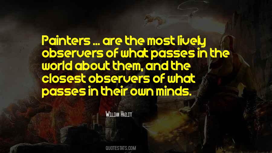 Quotes About Observers #910031