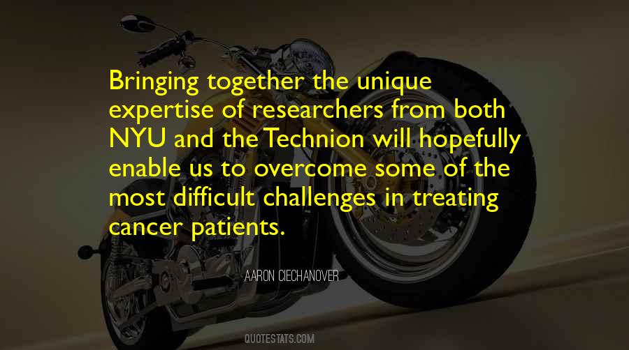 Quotes About Treating Cancer #339861