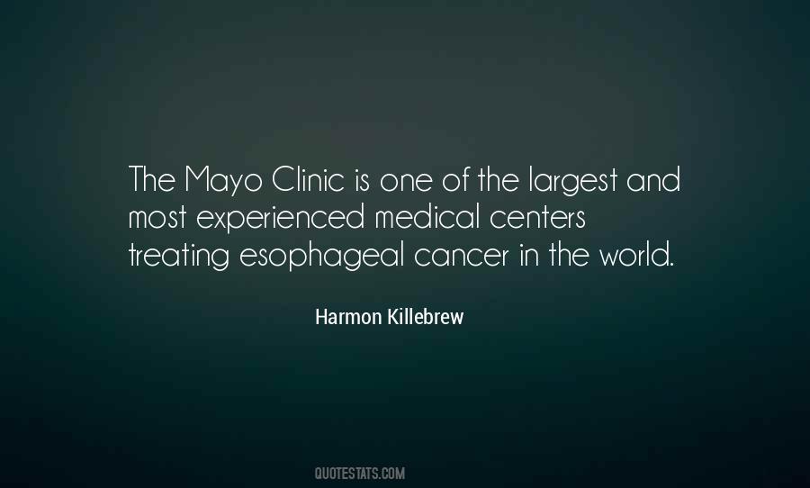 Quotes About Treating Cancer #668188