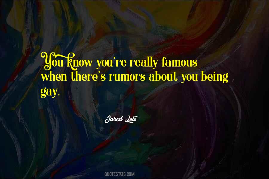 Quotes About Rumors About Me #230277