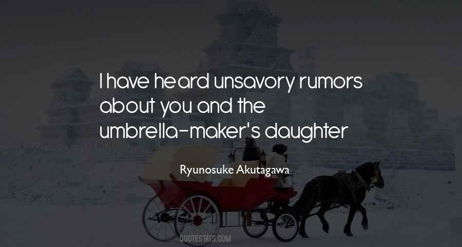 Quotes About Rumors About Me #888410