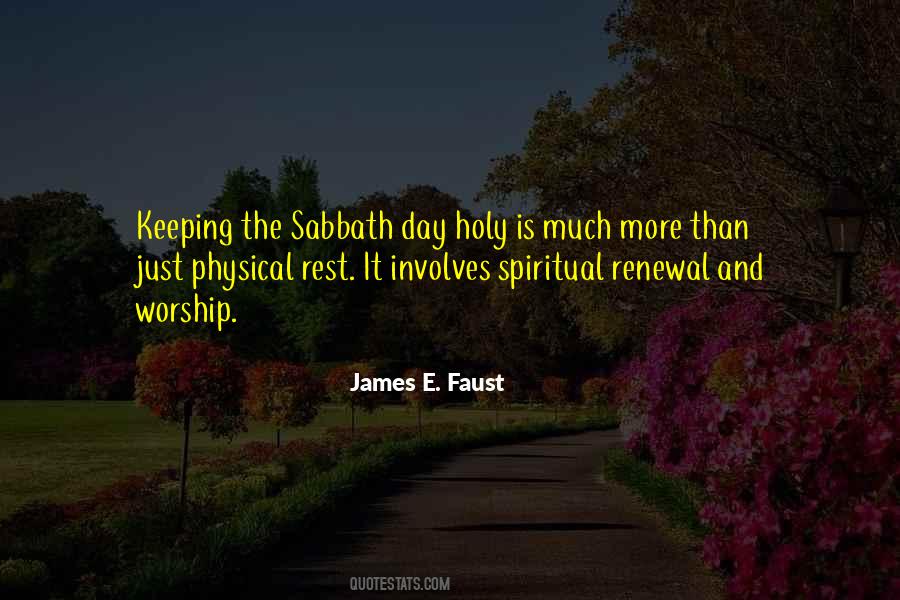 Quotes About Sabbath Rest #1370866