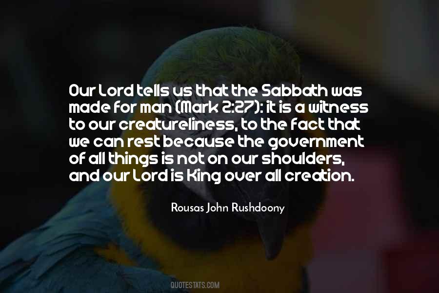 Quotes About Sabbath Rest #893575