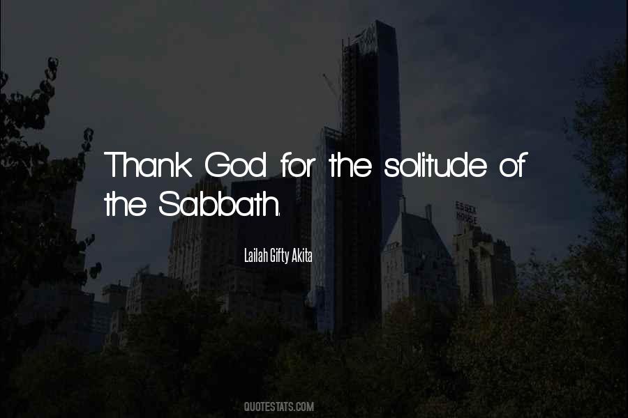 Quotes About Sabbath Rest #97291