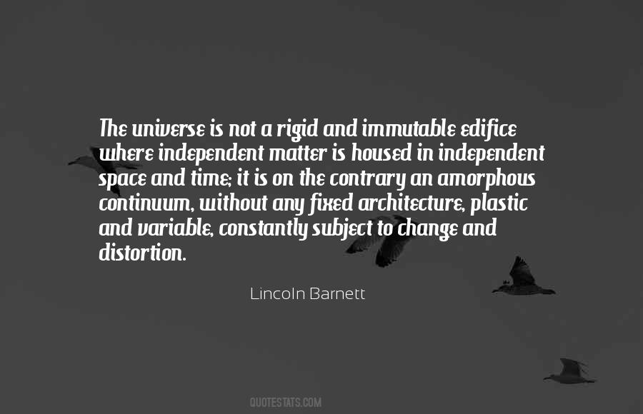 Quotes About Space Time Continuum #1200675