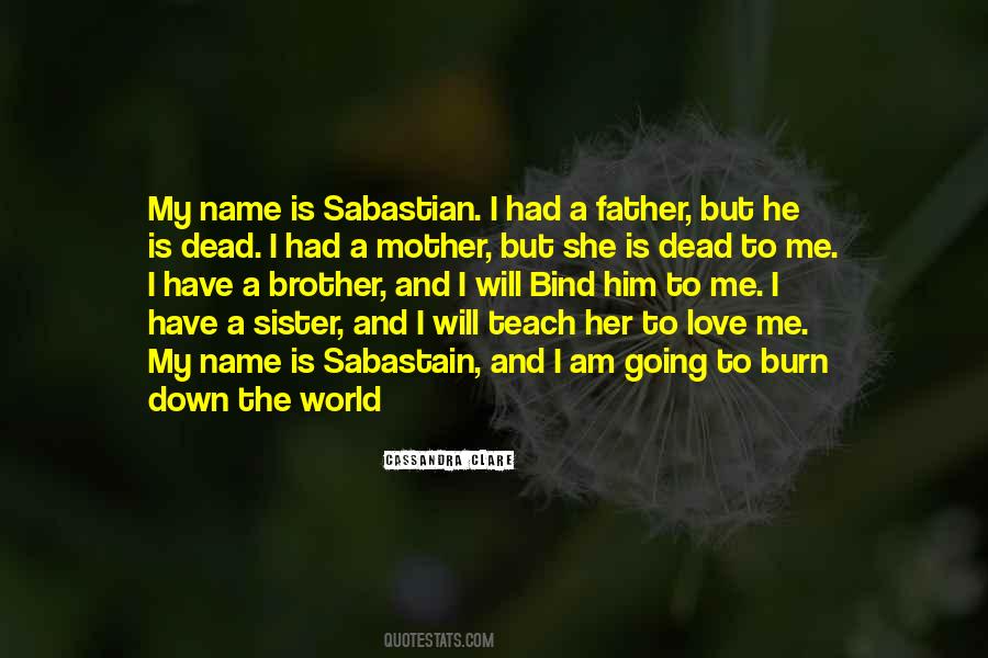 Quotes About Sabastian #1775755