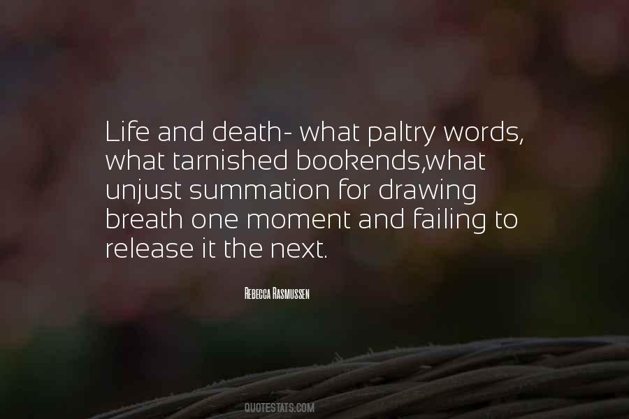 Quotes About Lessons From Death #272637