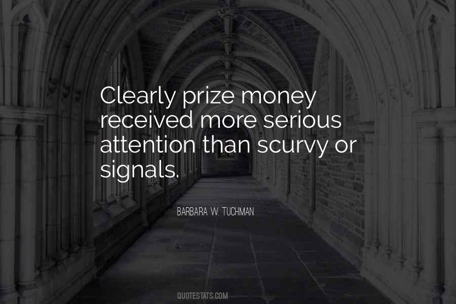 Prize Money Quotes #1204587