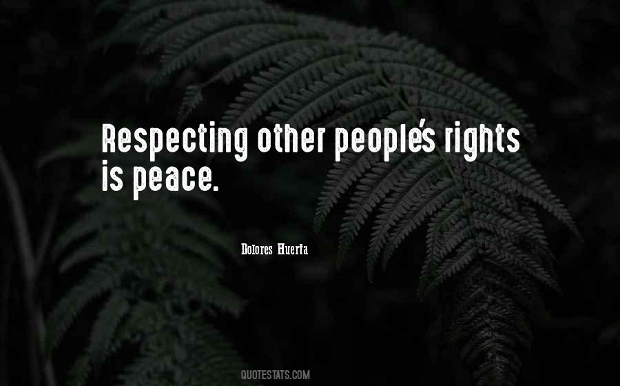Quotes About Respecting Others #1791507