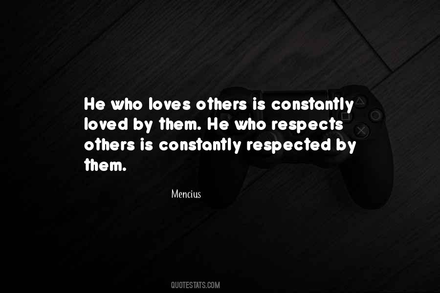 Quotes About Respecting Others #790027