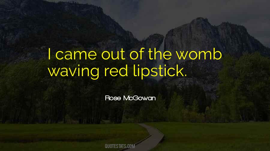 Quotes About Red Lipstick #257917