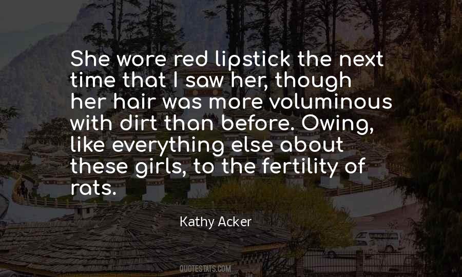 Quotes About Red Lipstick #816920
