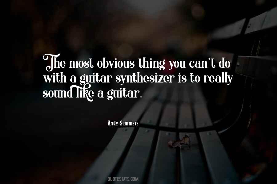 Quotes About Guitar Sound #1344187