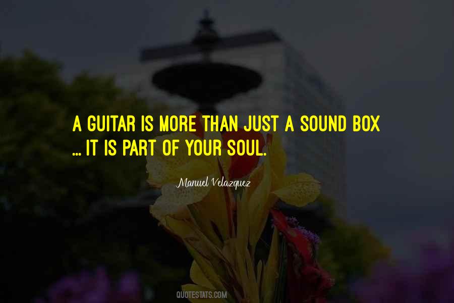 Quotes About Guitar Sound #633906