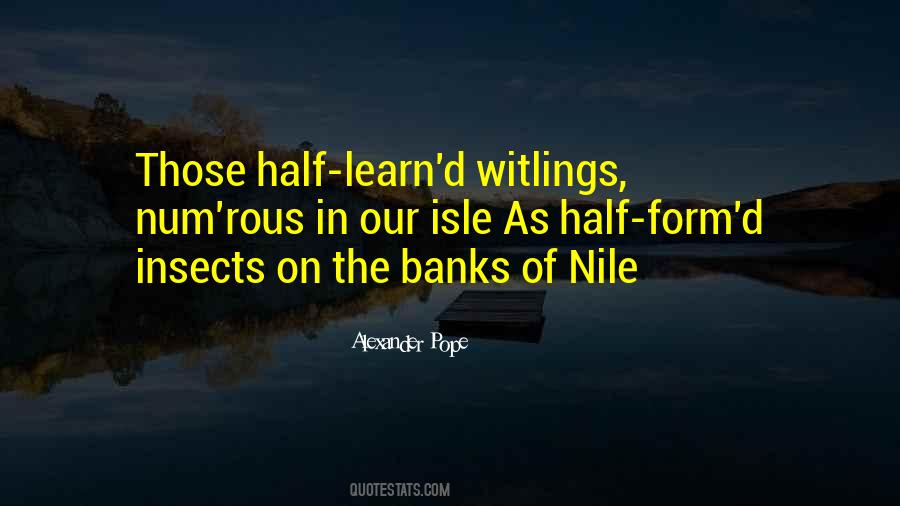 Quotes About The Nile #42494