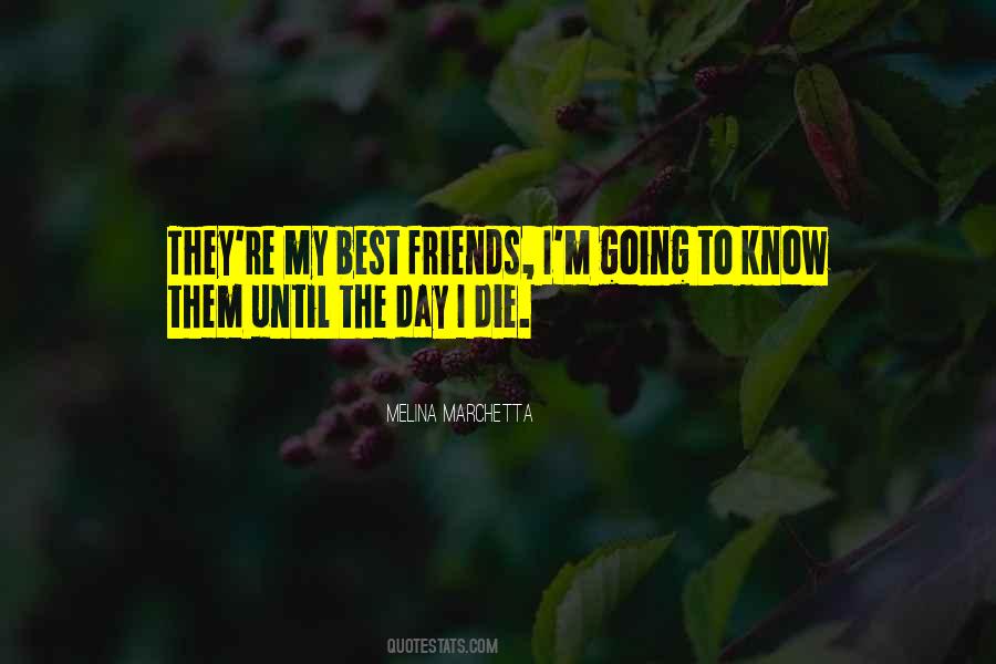 My Best Friends Quotes #1096666