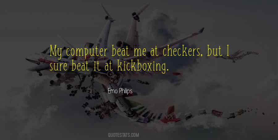 Quotes About Kickboxing #1149051