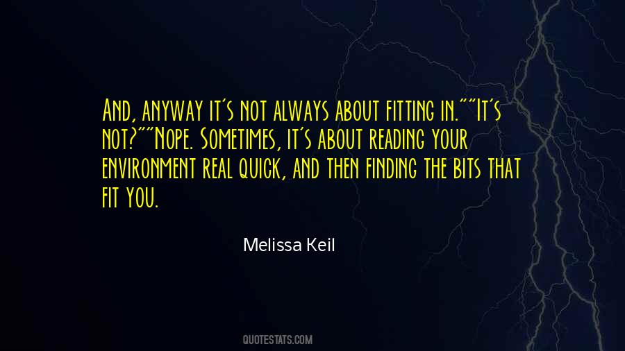 Quotes About Melissa #74
