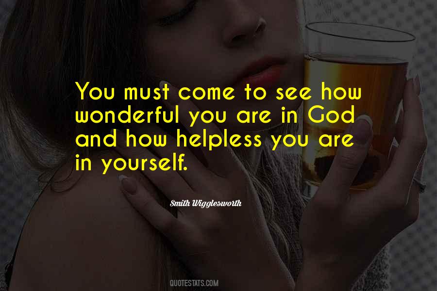 Quotes About Yourself And God #196659