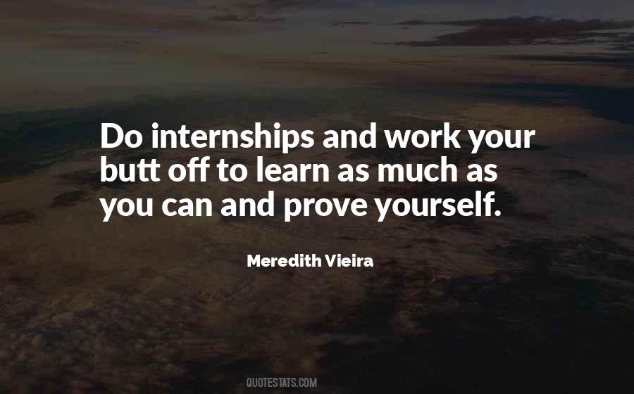 Quotes About Internships #1613382