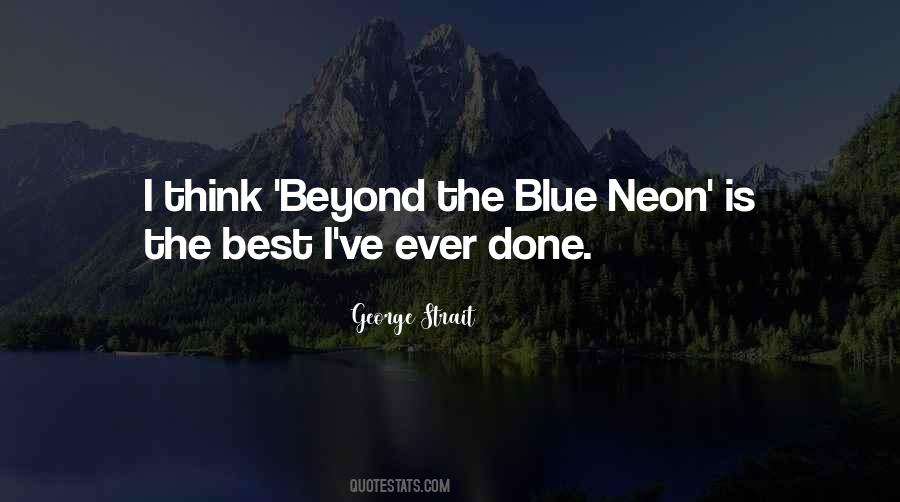 Neon Blue Quotes #778009