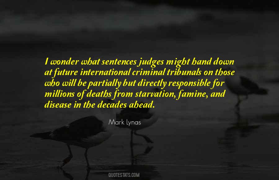 Quotes About Tribunals #1297947