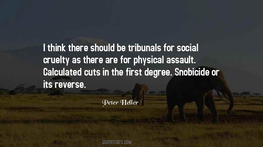 Quotes About Tribunals #1761850